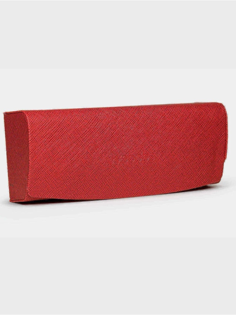 Eyebobs Old Reliable Eyeglass Hard Case Magnetic Felt Lined - Red - Cloth
